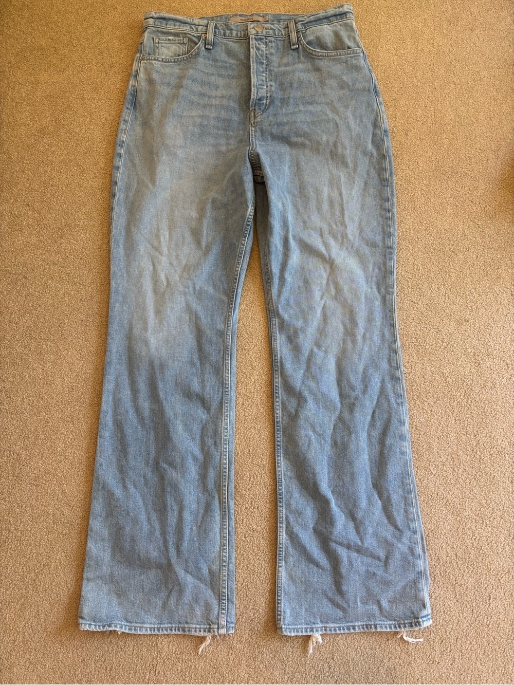 Hudson Ultra High-Rise Flare Jeans NWT